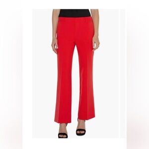 Liverpool Kelsey Flare Trousers in Red Size 6 / 28 EUC
